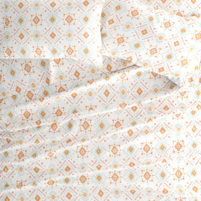 Casual Comfort Boho Pattern Deep Pocket Sheet Set