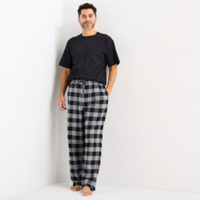 St. John's Bay Mens Crew Neck Short Sleeve Pajama Top