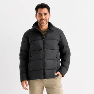 St. John's Bay Mens Water Resistant Midweight Puffer Jacket