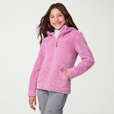 Free Country Little & Big Kid Girls Faux Fur Lightweight Jacket