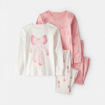 Carter's Baby Girls 4-pc. Pajama Set