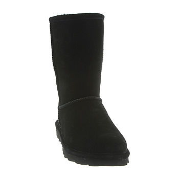 Bearpaw Womens Short Flat Heel Winter Boots
