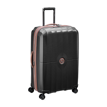 Delsey Paris St. Tropez 28 Hardside Spinner Luggage, One Size, Black