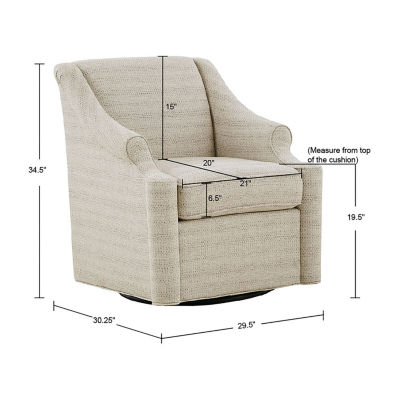 Madison Park Benton Upholstered Armchair