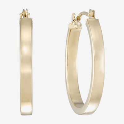 18K Gold 19.7mm Hoop Earrings