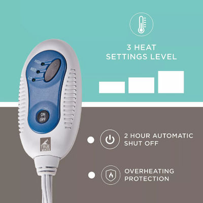 True North By Sleep Philosophy Heated Washable Lightweight Electric Throws  - JCPenney