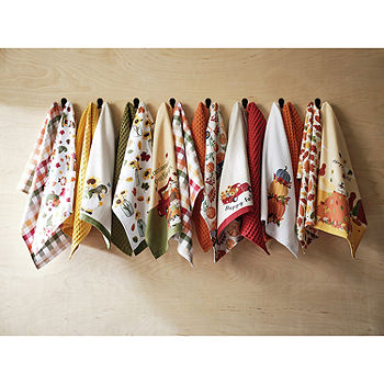 4 Piece Moose Pinecone Trails Kitchen Set, 2 Towels and 2 Pocket Mitts -  Donna's Home Emporium