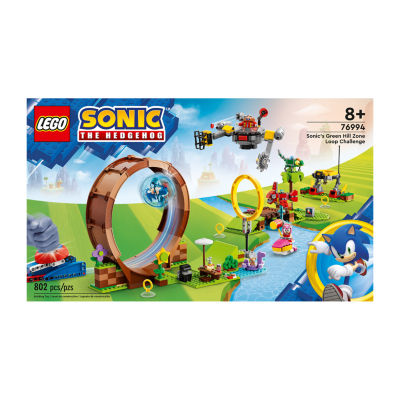 LEGO Sonic the Hedgehog™ Sonic's Green Hill Zone Loop Challenge 76994 Building Set (802 Pieces)