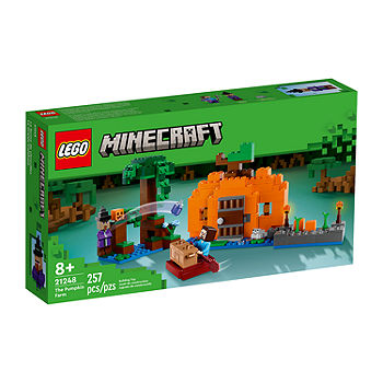 LEGO® Minecraft® The Pumpkin Farm Building Set, Ages 8+