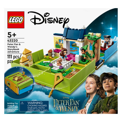 LEGO Disney Classic Peter Pan & Wendy's Storybook Adventure 43220 Building Set (111 Pieces)