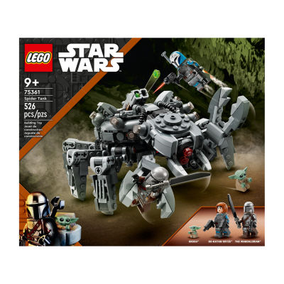 LEGO Star Wars™ Mandalorian Spider Tank 75361 Building Set (526 Pieces)