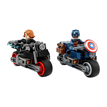 LEGO Marvel Black Widow & Captain America Motorcycles Playset 76260