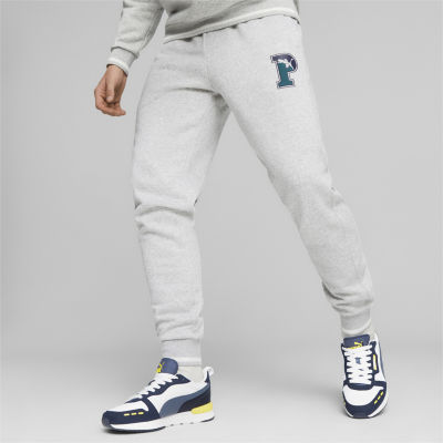 Puma Men's Embroidered Logo Fleece Jogger Sweatpants - Macy's