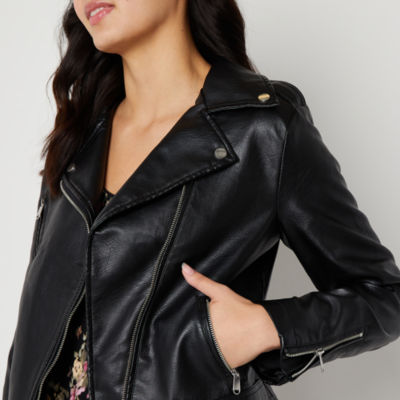 Juniors faux hotsell leather moto jacket