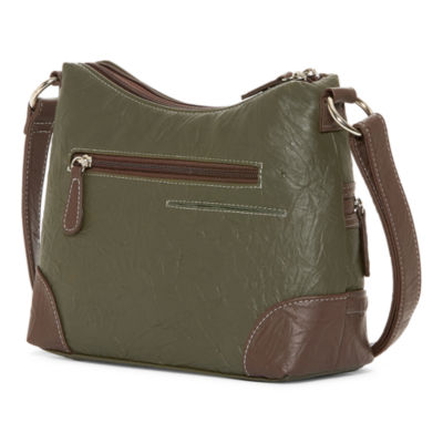 Stone Mountain Washed Leather Irene Hobo Bag