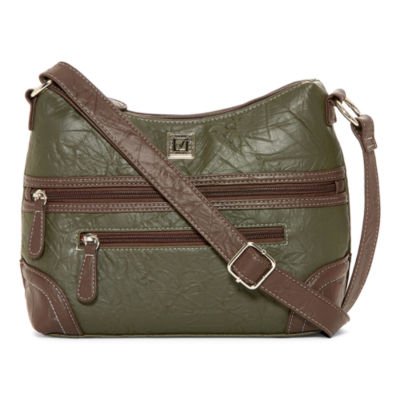 Stone Mountain Washed Irene Leather Hobo Bag