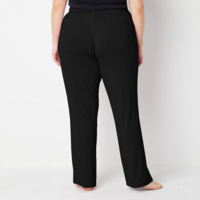 Ambrielle Black Pajama Pants for Women