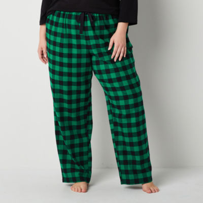 Jcpenney womens flannel discount pajamas