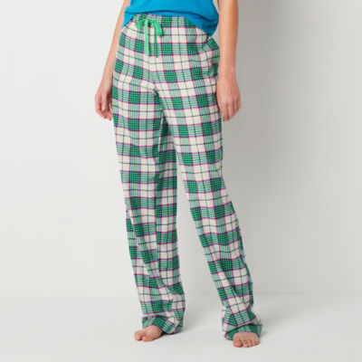 Sleep Chic Womens Tall Pajama Flannel Pants