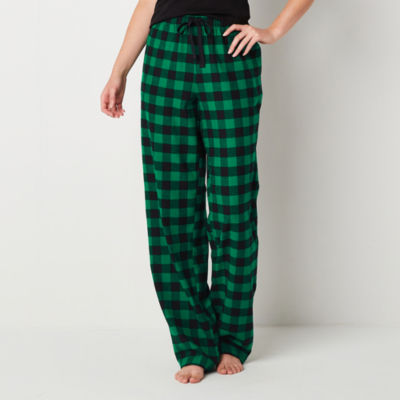 Sleep Chic Womens Tall Pajama Flannel Pants