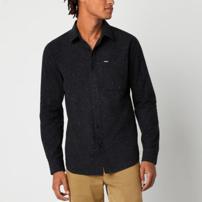 Vision Streetwear Mens Long Sleeve Button-Down Shirt