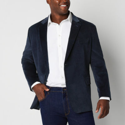 Stafford Corduroy Mens Big and Tall Stretch Fabric Regular Fit Sport Coat