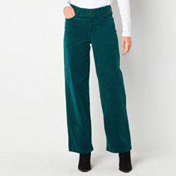 St. John's Bay Corduroy Pants Blue Pants for Women - JCPenney