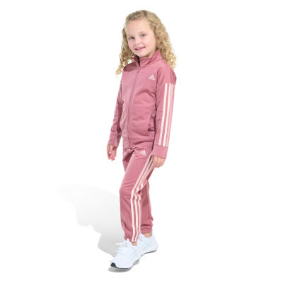 adidas Little Girls 2-pc. Track Suit