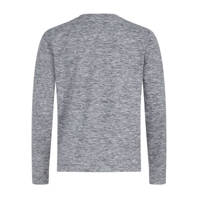 adidas Big Kid Girls Crew Neck Long Sleeve Regular Fit Graphic T-Shirt