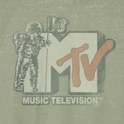 Mens Short Sleeve MTV Graphic T-Shirt