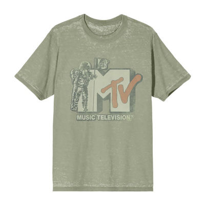 Mens Short Sleeve MTV Graphic T-Shirt