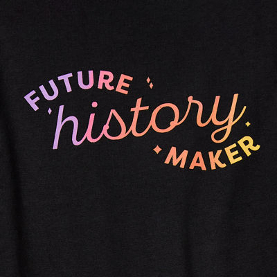 Hope & Wonder Women's History Month Toddler Short Sleeve 'Future Maker' Graphic T-Shirt