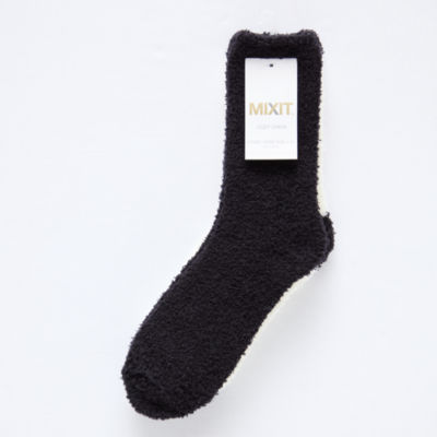 Mixit Cozy 2 Pair Crew Socks Womens