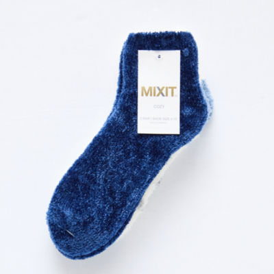 Mixit Cozy Chenille 2 Pair Low Cut Socks Womens