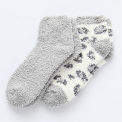 Mixit Cozy Womens 2 Pair Low Cut Socks