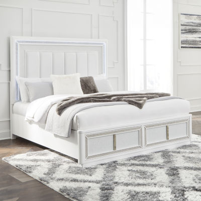 Signature Design by Ashley Chalanna Queen Upholstered Bed with Storage