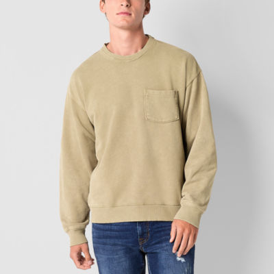 Arizona Mens Long Sleeve Washed Sweatshirt