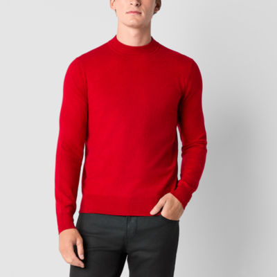J. Ferrar Mens Long Sleeve Mock Neck Top Foxvalley Mall