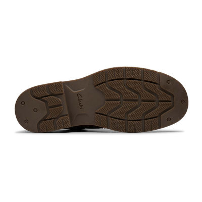 Clarks Morris Mens Round Closed Toe Oxford Shoes