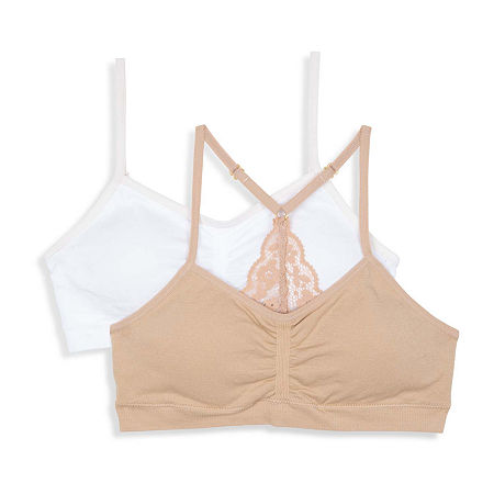 Maidenform Little & Big Girls 2-pc. Bralette, Large, Beige