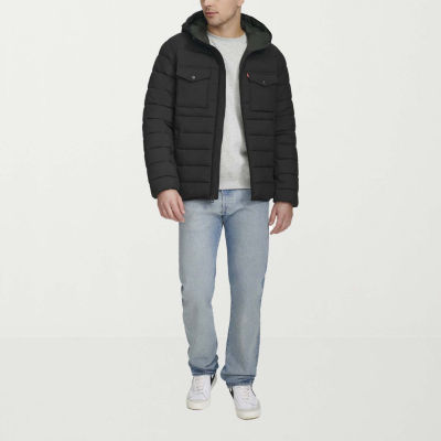 Levi's Mens Water Resistant Midweight Puffer Jacket