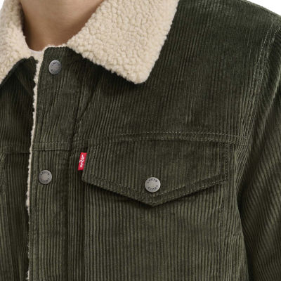 Levi's Mens Corduroy Sherpa Trucker