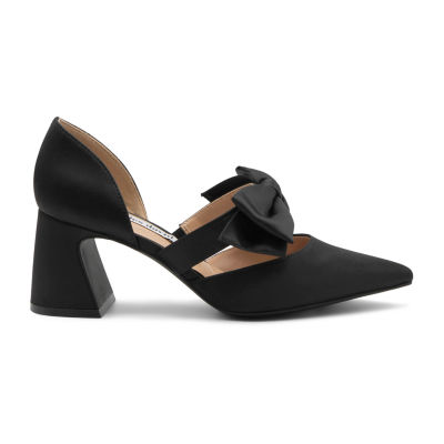 Charles David Andre Womens Pointed Closed Toe Block Heel Pumps