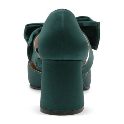 Charles David Andre Womens Pointed Closed Toe Block Heel Pumps