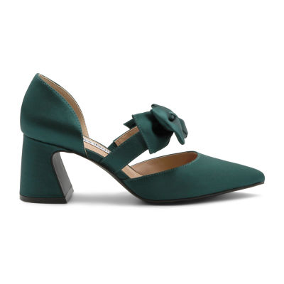 Charles David Andre Womens Pointed Closed Toe Block Heel Pumps