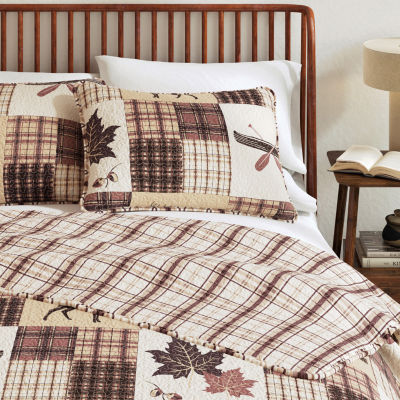 Linery Lodge Mosaic Reversible Quilt Set