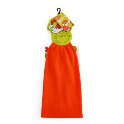 Dr. Seuss The Grinch Santa 3D 2-pc. Kitchen Towel Set