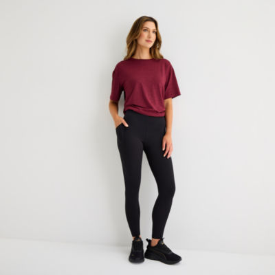 Xersion EverUltra Womens Quick Dry High Rise 25" 7/8 Ankle Legging