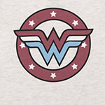 Okie Dokie Toddler Girls Crew Neck Wonder Woman Short Sleeve Graphic T-Shirt