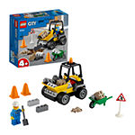 Lego City Great Vehicles Roadwork Truck 60284 (58 Pieces)
